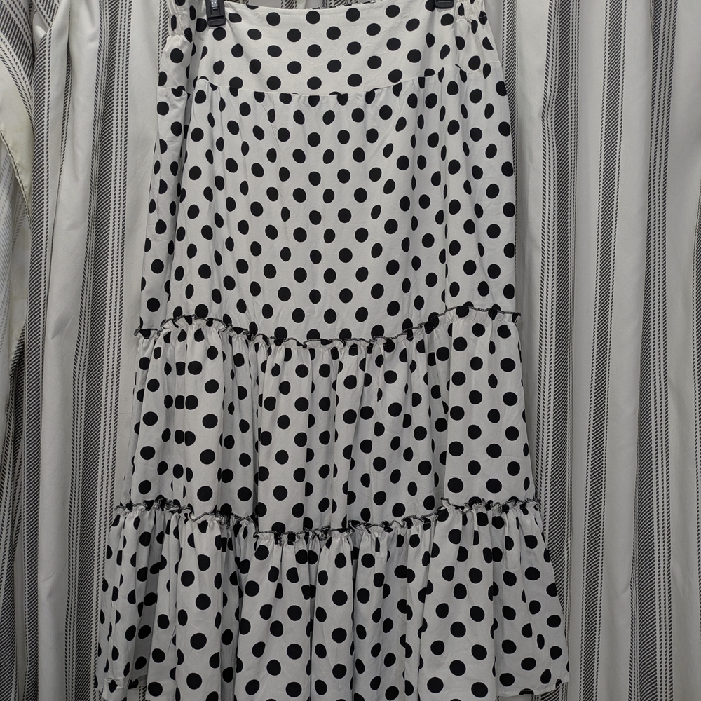 Polka Dot Tiered Dress